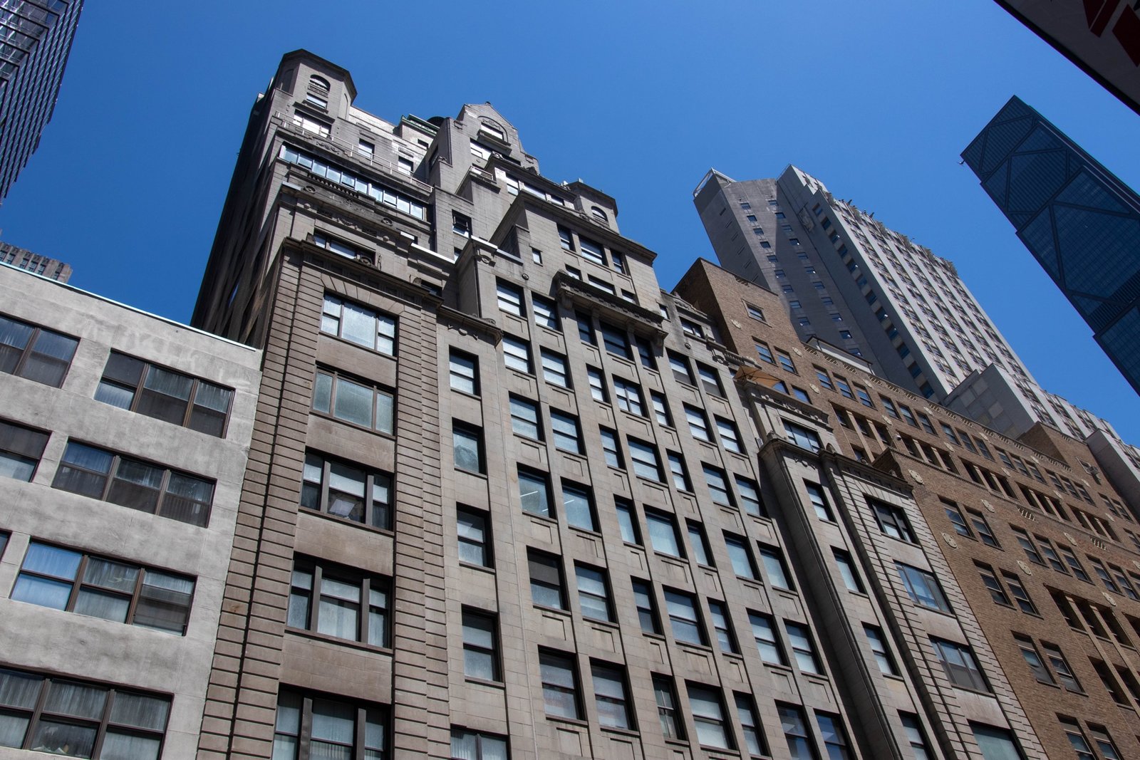 Historic façade restoration detail, Manhattan, NY